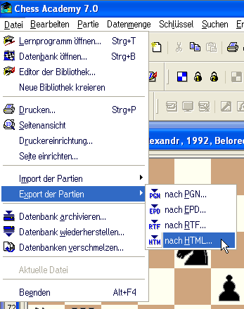 chessacademy konvertieren nach html1