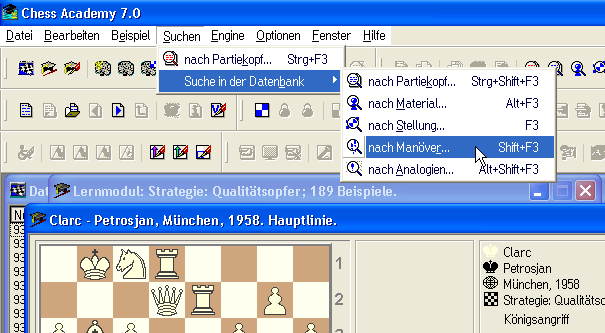 search route in database